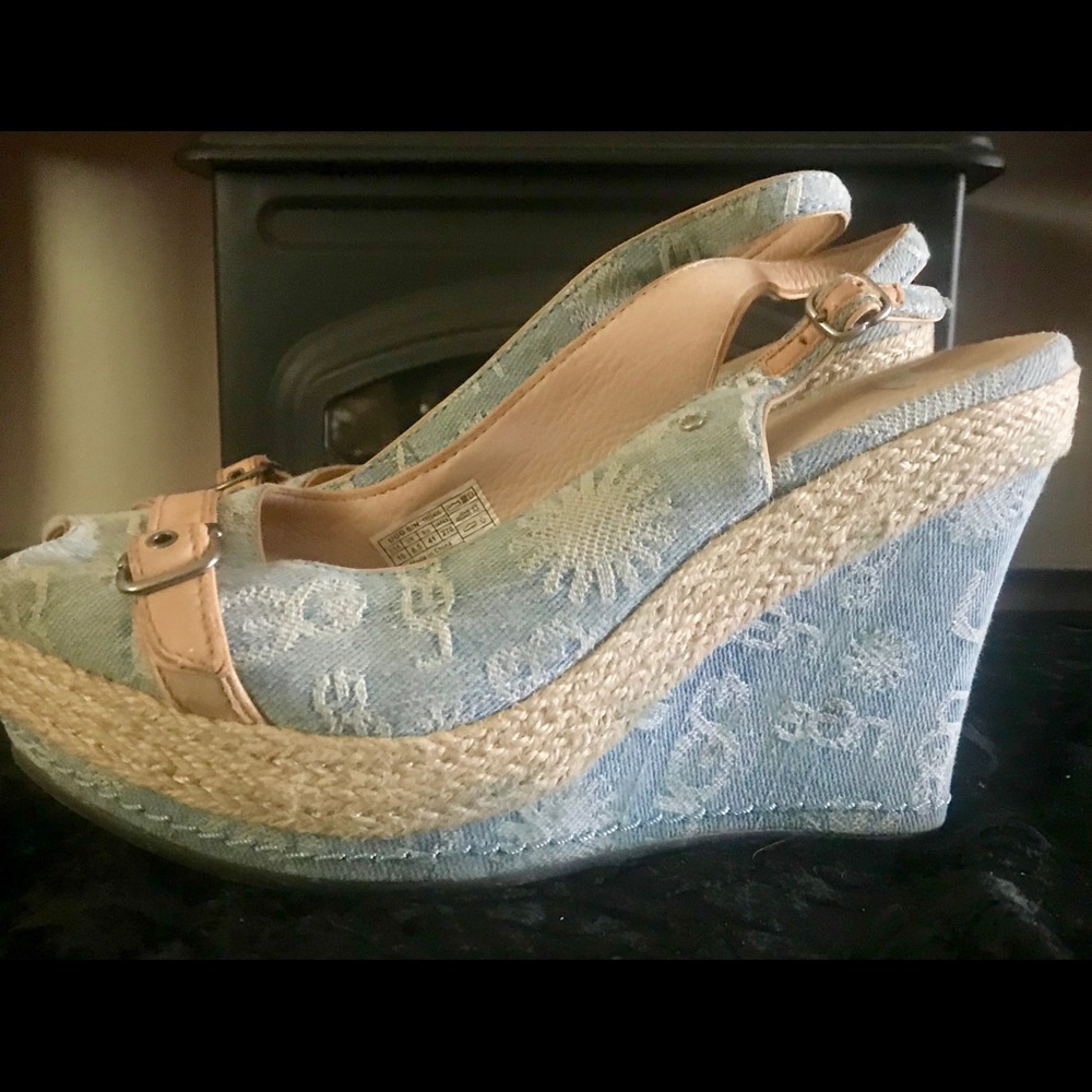 UGG Denim heels / wedge